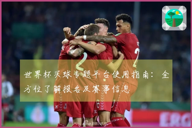 世界杯买球专题平台使用指南：全方位了解报名及赛事信息